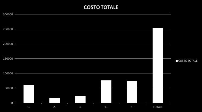 COSTI SUDDIVISI PER PAZIENTI E PER GRUPPI POST NI AMMISSIONE Totale: 252.