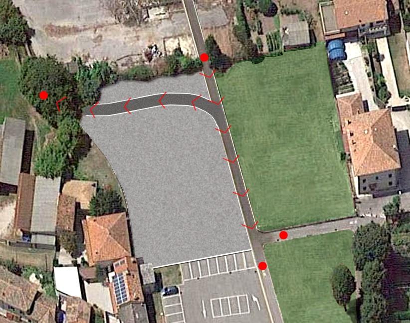 SISTEMAZIONE SUPERFICI Sistemazione delle superfici mediante riporto di quota media pari a 60 cm.