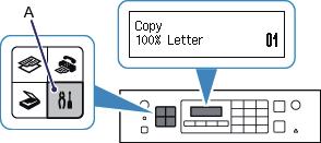 Note sulla connessione wireless Assicurarsi di avere stabilito una connessione fra il computer e il punto di accesso (A) o il router di una rete wireless a cui si desidera connettere la stampante.