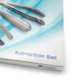 SET OF TOOTH FORCEPS SERIE DI PINZE PER ESTRAZIONI The