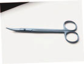 SURGICAL SCISSORS, TITANIUM FORBICI CHIRURGICHE, IN TITANIO 3510/Ti (mm 160) Kelly 3519/Ti (mm