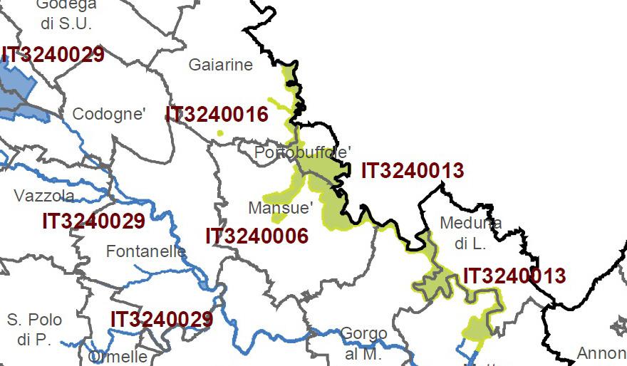 2. Siti Natura 2000 della Regione Veneto potenzialmente interessati Figura 2.