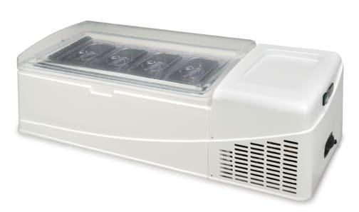 BABY FREEZERS DA BANCO PER GELATO COUNTER TOP FREEZERS FOR ICE CREAM 0 / -18 C ALCUNE COMBINAZIONI Lt. 6 Lt. 20 Lt.