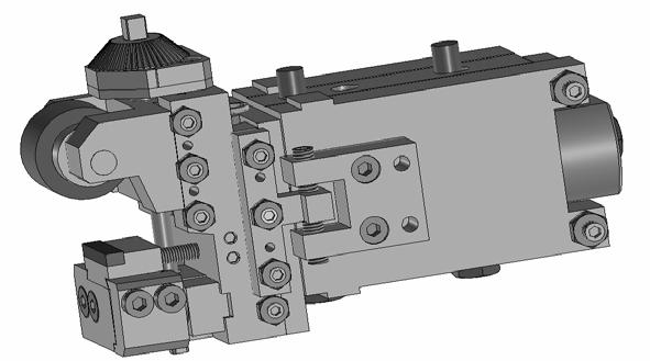 CALIBRATORE CON SLITTA MAGGIORATA PER AUMENTARE STABILITA' E PRECISIONE PER MAX 22mm SHAVING ATTACHMENT WITH OVERSIZE SLIDE TO INCREASE STABILITY AND PRECISION FOR MAX 22mm Adattatore Adaptor Ø30 MAX