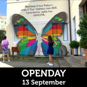 seguente numero +39 3515202901 OPEN DAY 13 SETTEMBRE 2019