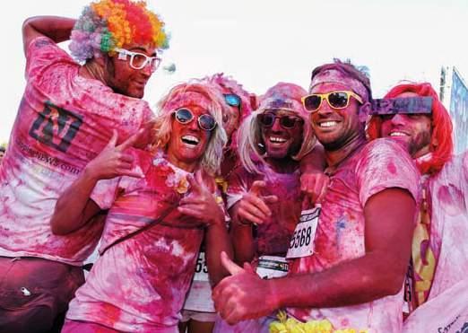 CLEANING TIPS Sicuramente vorrai mantenere il ricordo della The Color Run con te per sempre. Ma se vuoi eliminare il colore dai capelli e dalla pelle il prima possibile, ecco alcuni consigli.