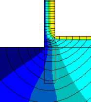 ripartito solaio controterra con isolamento all estradosso Trasmittanza termica lineica di riferimento (φe) = -1,533 W/mK.