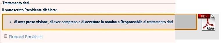 Pag 3 5) AFFILIAZIONE Selezionare STAGIONE 2020 e cliccare su >AFFILIAZIONE< si aprirà la seguente maschera: Selezionare il tipo di affiliazione: >AFFILIAZIONE ordinaria; >AFFILIAZIONE Non Agonistica