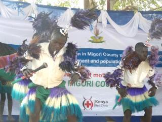 Elphas at the hospital. Present during the Mass were the students, staff and sisters from Kiranda. Together with the sisters was Sr.