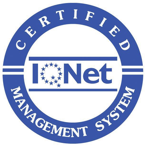 CERTIFICAZIONI Certificazioni ISO IQNet ISO 9001:2015 ISO 14001:2015 Certificazioni di prodotto volontarie ITALIA ITALIA EUROPA FRANCIA FIRE EURO