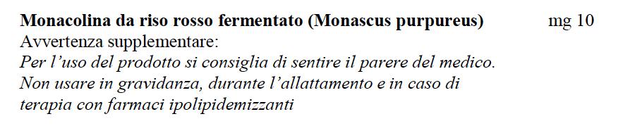 Il livello massimo di impiego secondo il MinSal corrisponde al livello minimo fissato da EFSA per vantare il claim mantenimento di normali valori della colesterolemia.