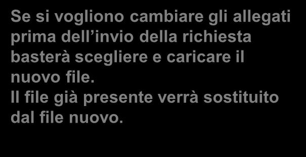 È possibile visionare il file caricato: cliccando sul nome file viene avviato il suo download.