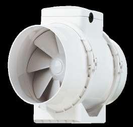 Ventilatori centrifughi Assiali In Line XS VANTAGGI Long Life : 4.