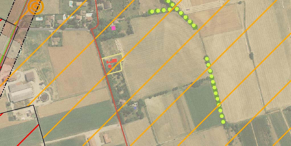 Insediamento urbano lineare Val d'enza SUB-AMBITO 24 CR1 PSC- Foglio 10-11 CTG 01- Tutele e