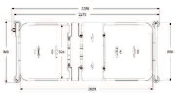 Scheda tecnica Dimensioni Rubens / Daniel Technical sheet Dimensions con AC21 / with AC21 Dati Codice CND Z12099003 N.