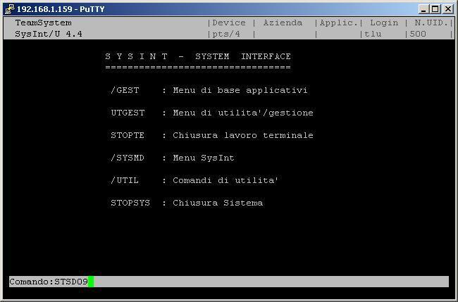 Manuale di amministrazione Modalita di calcolo tramite STSD13 (Gerico Machine) Questa modalità consiste nell attivare una postazione Windows dedicata all