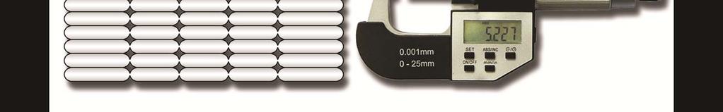 Micrometri digitali millesimali 5 bottoni On/off - Set - Abs/inc - mm/inch Codice Utile Risc. Arco GX302.014 GX302.015 GX302.016 GX302.017 GX302.
