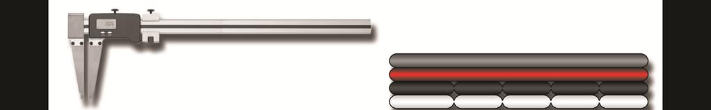 Calibri da officina digitali alleggeriti Elettronica Sylvac con preset - Asta in carbonio - IP67 Codice Utile Becchi Letura 225. 0 150 1334,00 225.