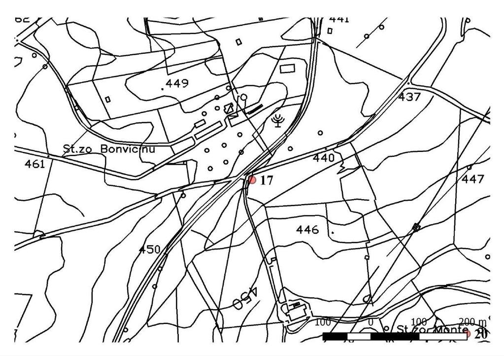 Pag.18 di 33 PREESISTENZA N 17 COMUNE : CALANGIANUS, ST.