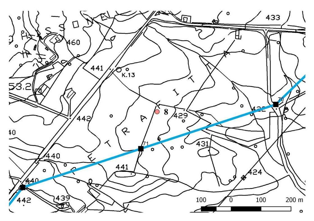 Pag.9 di 33 PREESISTENZA N 8 COMUNE : LURAS, PETRAFITTA TOMBA DI GIGANTI LA TOMBA DI GIGANTI DI PETRA FITTA O PIETRA FITTA È NOTA MA NON PIÙ VISIBILE; NON È STATO