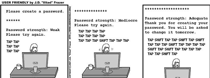 Password La password spesso è il primo (e anche l unico) strumento di controllo degli accessi Gli esseri umani fanno molta fatica a ricordare tante password diverse, specialmente se si seguono le