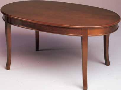 518 Tavolino ovale sciabola Oval sabre table