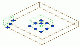 Modifica degli oggetti Advance Il posizionamento, la geometria nonché altre caratteristiche degli oggetti Advance Steel (profili, piatti) possono essere modificati utilizzando: Punti grip di Advance