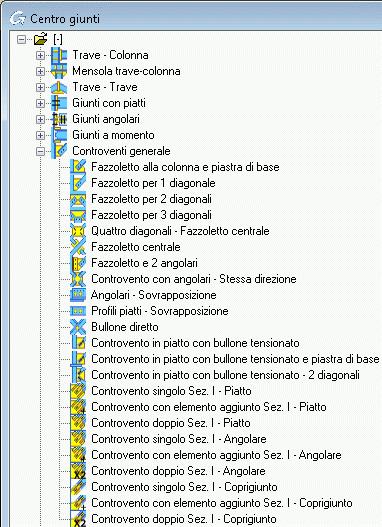 Nel caso in cui il giunto è utilizzato per il fissaggio di due travi all ala di una colonna, e le travi non si adattano allo spazio tra le ali della colonna, la sagoma verrà creata su entrambi i lati