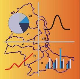 Grafico 2: Nati, morti, immigrati, emigrati nei primi 6 mesi 2017 Grafico 1: Popolazione residente al 30/6/2017 sesso I residenti di sesso maschile sono 320.543, in diminuzione di 1.