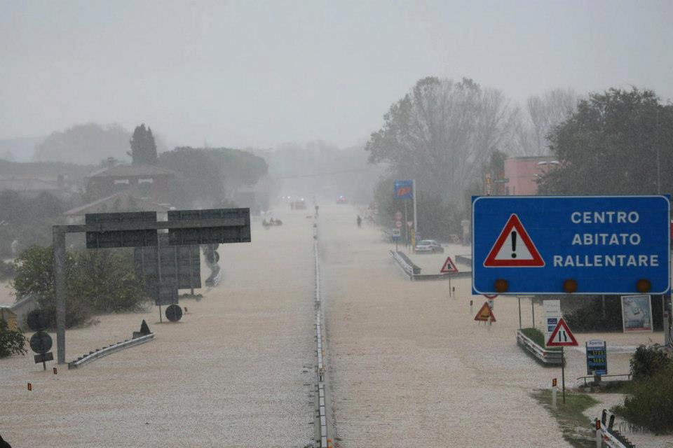 Alluvione in Toscana ed