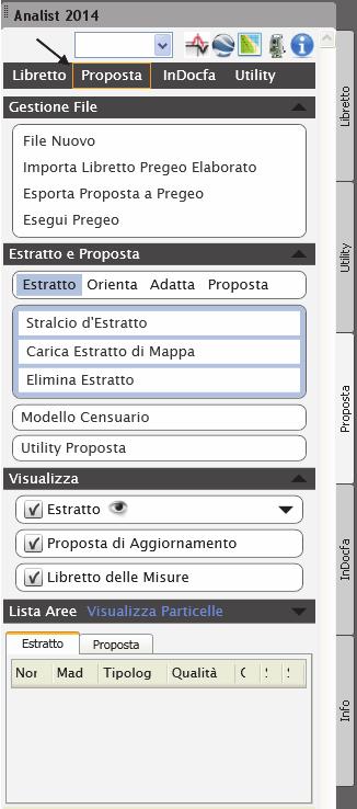4. Modalità Operativa 4.29 - Proposta - ProFAC Analist gestisce tutta la proposta di aggiornamento tramite un apposito modulo ProFAC.