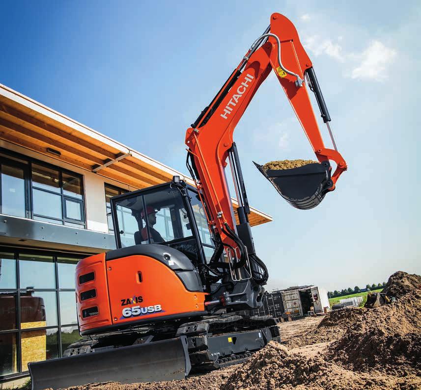 Serie ZAXIS-6 ESCAVATORE IDRAULICO Codice modello : ZX65USB-6 Potenza nominale motore