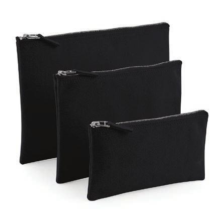 poliestere. Astuccio con superficie adatta alla sublimazione, tasca principale con zip.