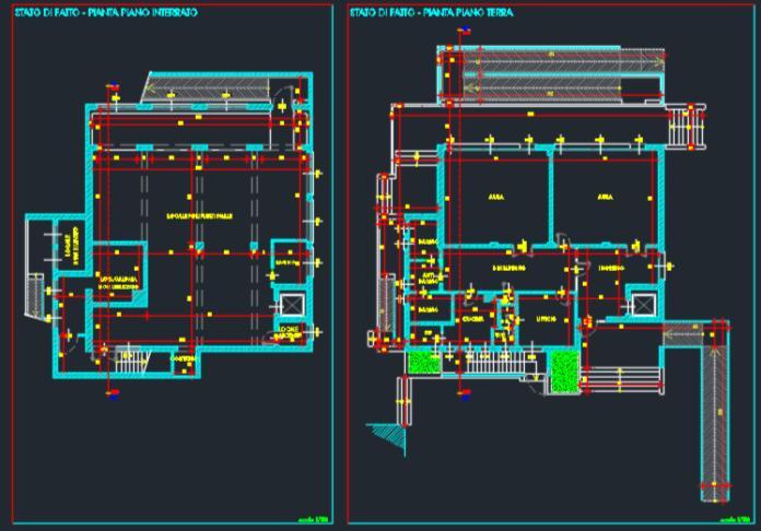 8.2 Planimetrie È disponibile la mappa catastale dell edificio in formato cartaceo ed elettronico (pdf). Sono anche disponibili i DWG della planimetria dell edificio. 8.