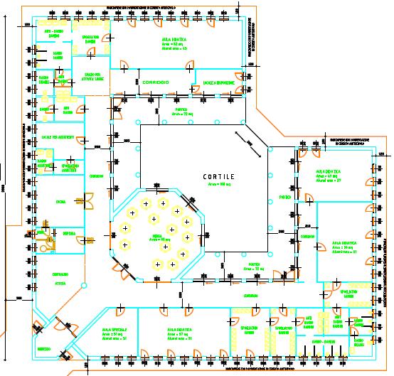 9.2 Planimetrie È disponibile la mappa catastale dell edificio in formato cartaceo ed elettronico (pdf). È anche disponibile il DWG della planimetria dell edificio. 9.