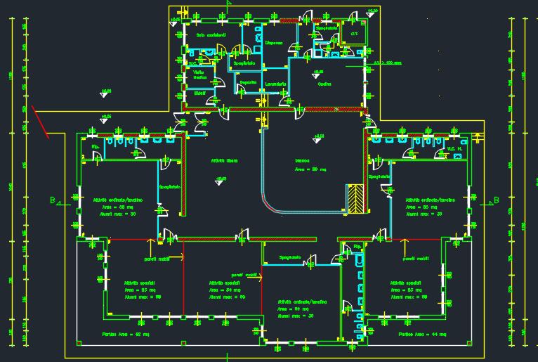 16.2 Planimetrie È disponibile la mappa catastale dell edificio in formato cartaceo ed elettronico (pdf). È anche disponibile il DWG della planimetria dell edificio. 16.