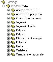 Software applicativo Tebis Descrizione prodotti di ingresso/uscita RF Riferimento