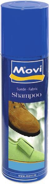 Rimuove lo sporco superficiale - 250 ml Spray shampoo for suede, nubuck and fabric.