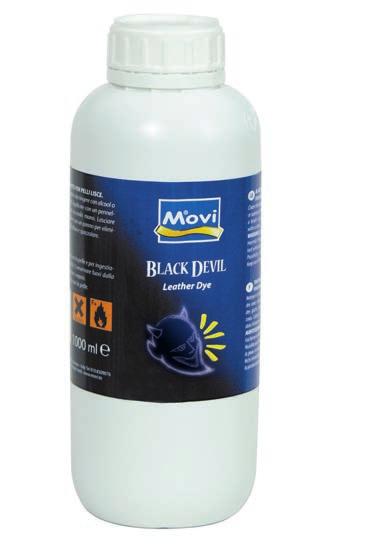 CATALOGO 01 LUGLIO 16 30/12/2016 14:10 Pagina 8 BLACK DEIL Tintura penetrante per pelli lisce - Nero - 1000 ml Penetrating dye for