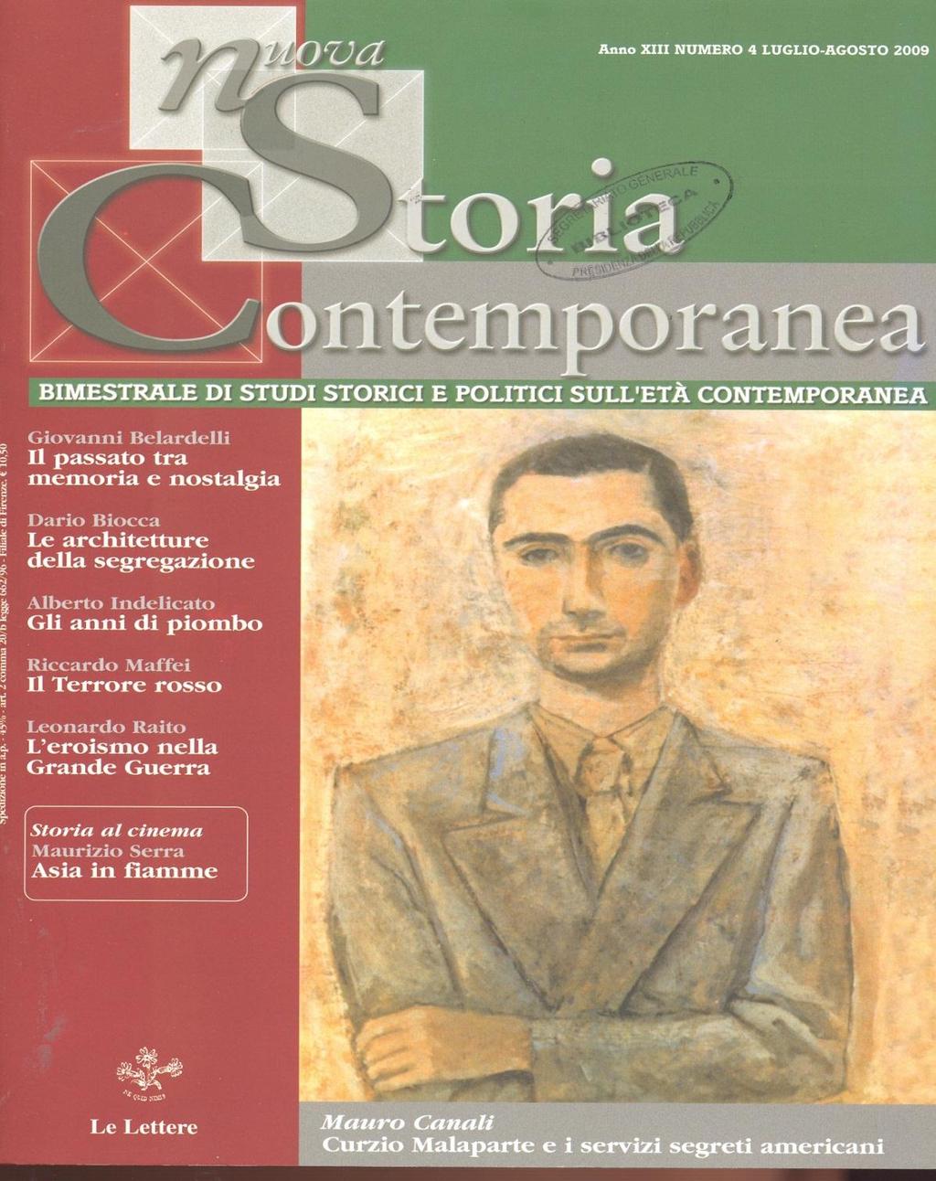 NUOVA STORIA CONTEMPORANEA Bimestrale di studi storici e politici sull