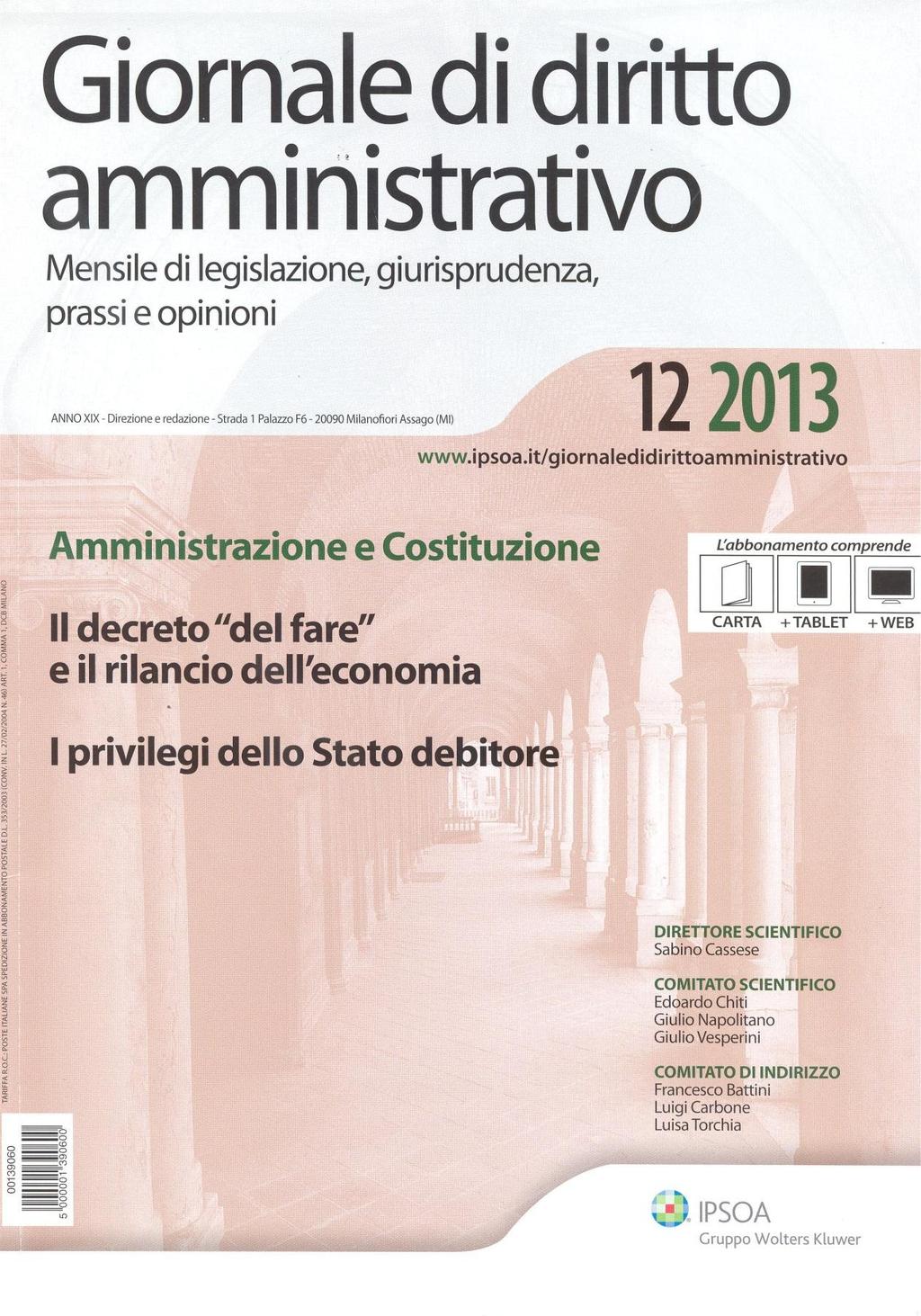 GIORNALE DI DIRITTO