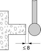 [6] SOLUZIONE 3 Impatto e schiacciamento sul bordo di apertura (figura 1, rischio B) Installare dei sensori di presenza (conformi alla norma EN 12978) che rilevano l area di movimento dell anta in