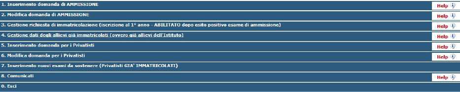 VADEMECUM RICHIESTA RE-ISCRIZIONE (ISCRIZIONE ANNI SUCCESSIVI AL PRIMO, PER STUDENTI GIÀ