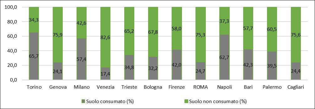 Tab. 14.24 - Benzo(a)pirene (BaP, valore obiettivo 1,0 ng/m³) contenuto totale nel PM 10: valori medi annuali nei principali grandi Comuni. Anno 2017 Comuni N.