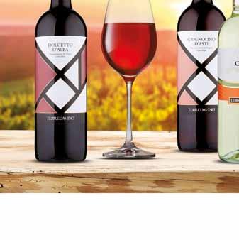 40 SU TUTTA LA LINEA DOLCETTO D'ALBA DOC TERRE DA VINO 750 ml 6,65 8,87 al Lt 3,99 5,32 al Lt LO SCONTO SI