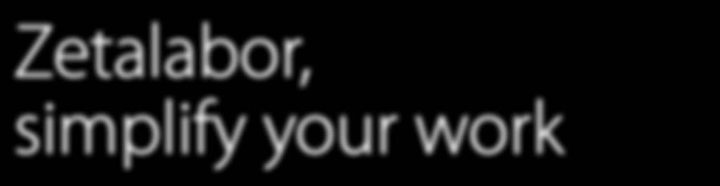 Zetalabor, simplify your work Zetalabor, il silicone per condensazione studiato per il laboratorio odontotecnico, è caratterizzato da una elevata durezza e da buone proprietà meccaniche.