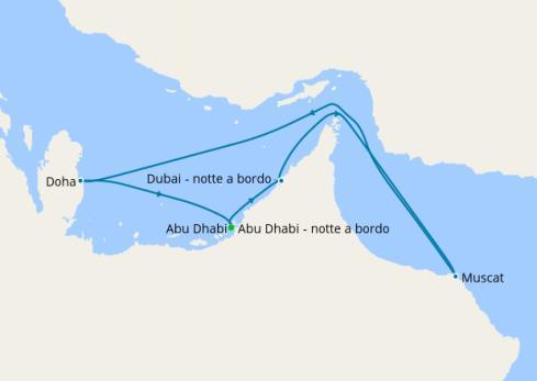 (Emirates) 00,01 23,59 25/01/2020 Sabato Dubai (Emirates) 08,00 - Interna Esterna Con 3 4 letto ragazzi Fino a 18 a n. c. 1.325,00 1.460,00 1.555,00 1.230,00 1.005,00 Attenzione: le cabine Singole, 1.