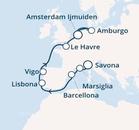 Sabato Marseille (Francia) 08,00 18,00 03/05/2020 Domenica Savona (Italia) 08,00 - Interna Esterna con 3 4 letto ragazzi fino a 18 a n.c. 710,00 820,00 910,00 535,00 315,00 Attenzione: le cabine singole, 815,00 965,00 1.