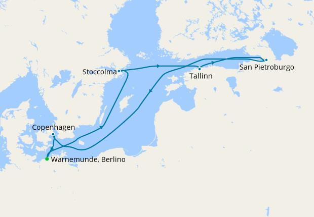 MSC POESIA - Crociera: SVEZIA, RUSSIA e DANIMARCA Dal 31 maggio al 07 giugno 2020 ( 8 giorni / 7 notti ) data Porto Arrivo Partenza 31/05/2020 Imbarco dal porto di Warnemunde - 19,00.
