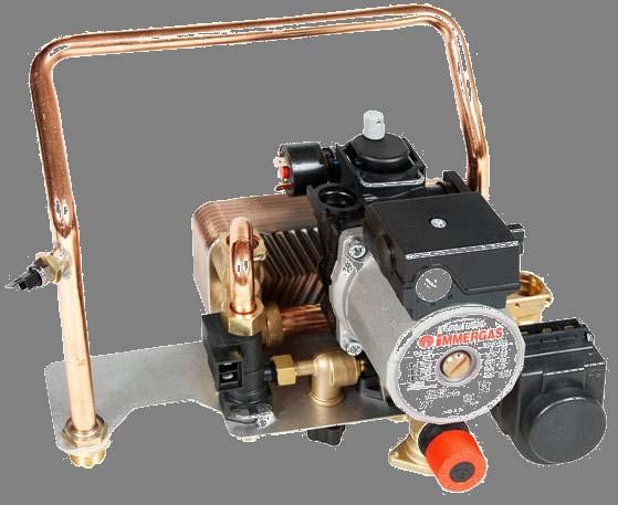 SERVIE ITLI 10 Gruppo idraulico ompact lock Pressostato assoluto Scambiatore a